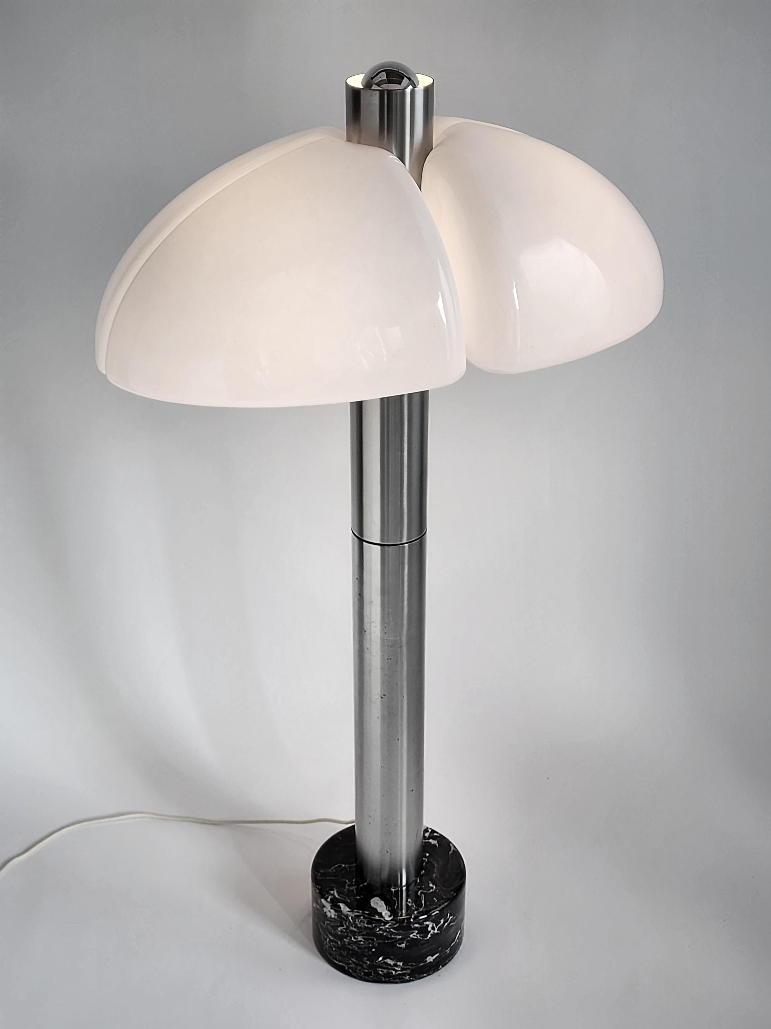 Italian 1970s Sergio Mazza and Giuliana Gramigna Massive Floor Lamp , Italy  For Sale