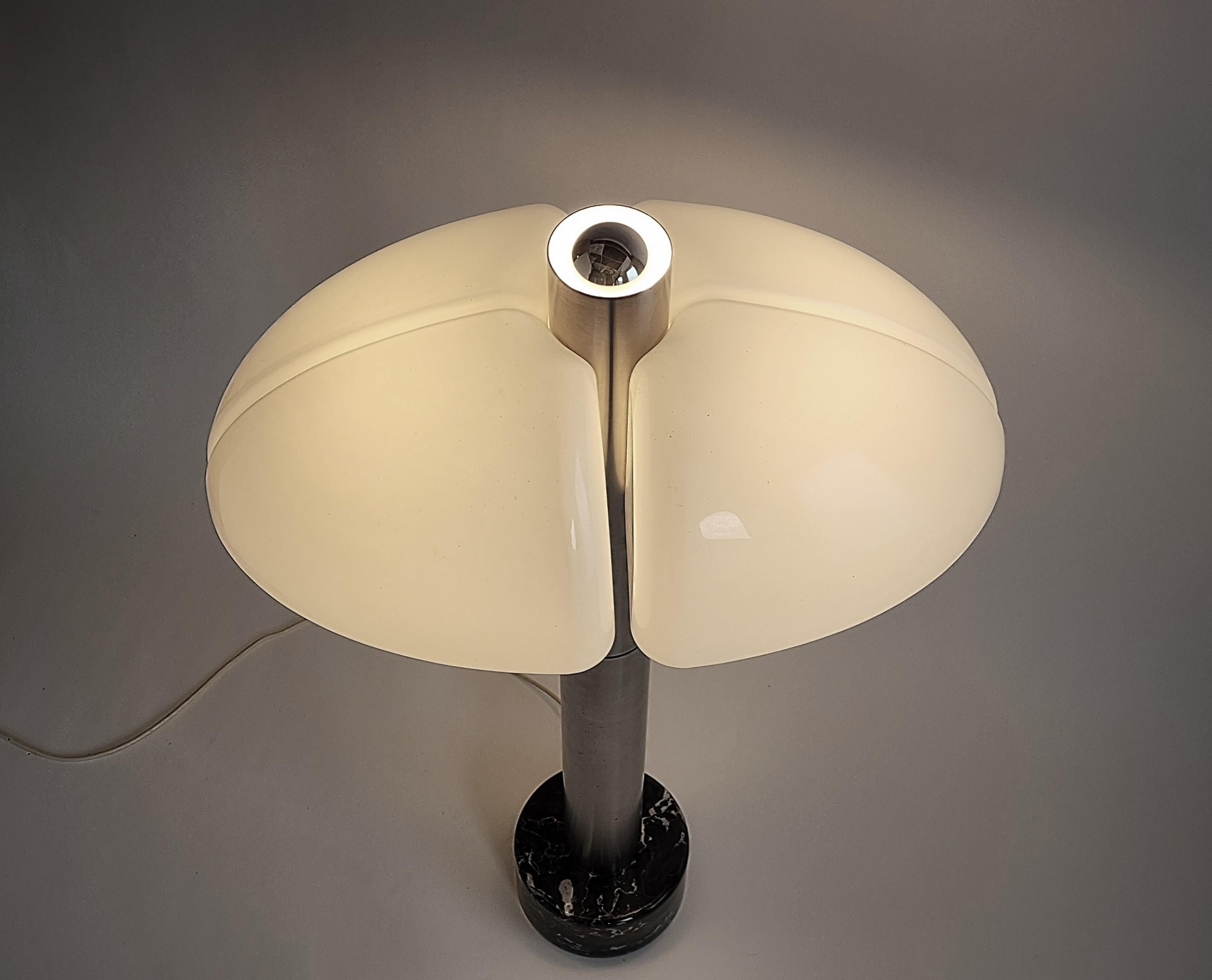 Marble 1970s Sergio Mazza and Giuliana Gramigna Massive Floor Lamp , Italy  For Sale