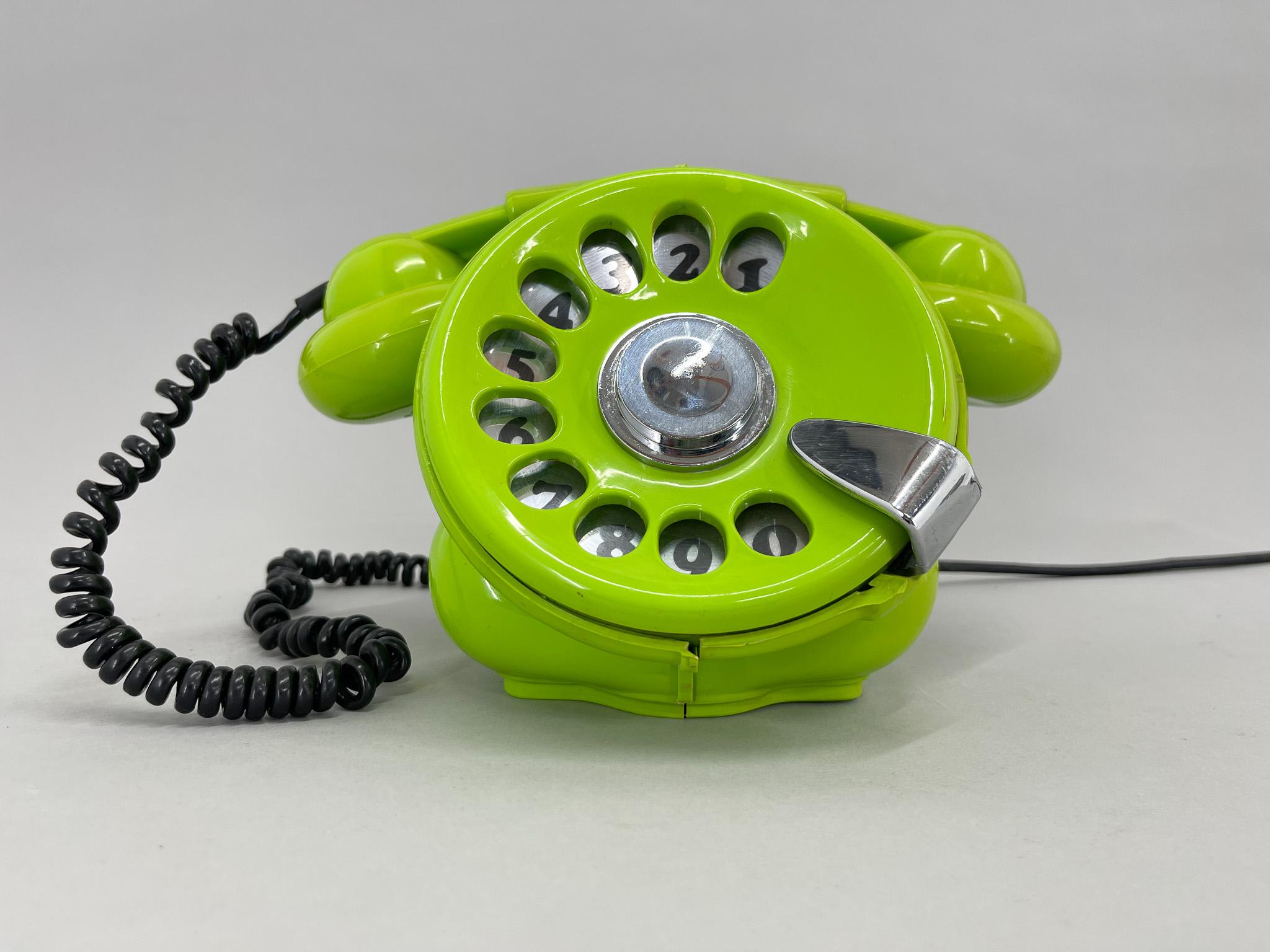 1970's Sergio Todeschini Bobo Telephone for Telcer, Italy For Sale 1