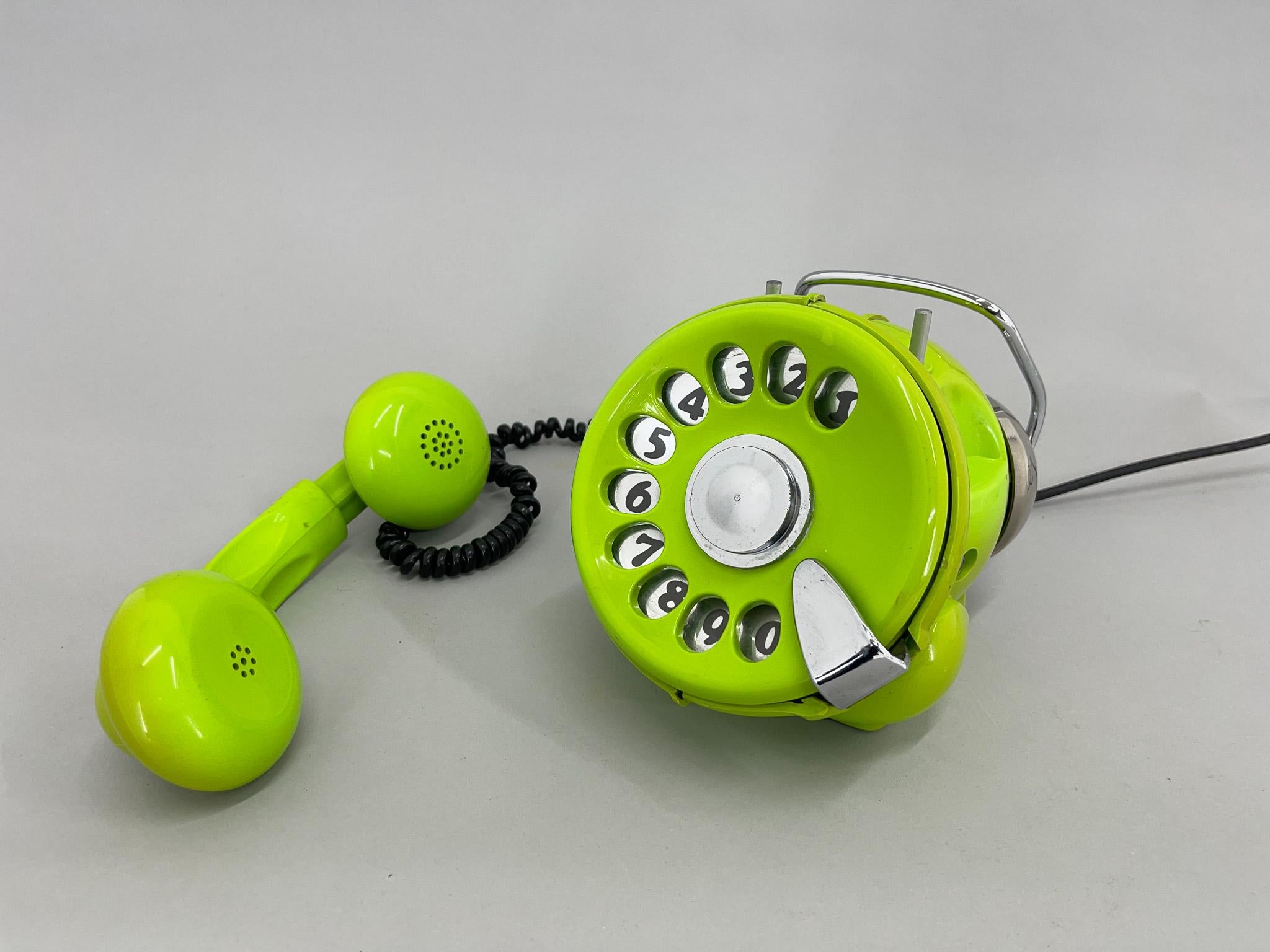 1970's Sergio Todeschini Bobo Telephone for Telcer, Italy For Sale 3