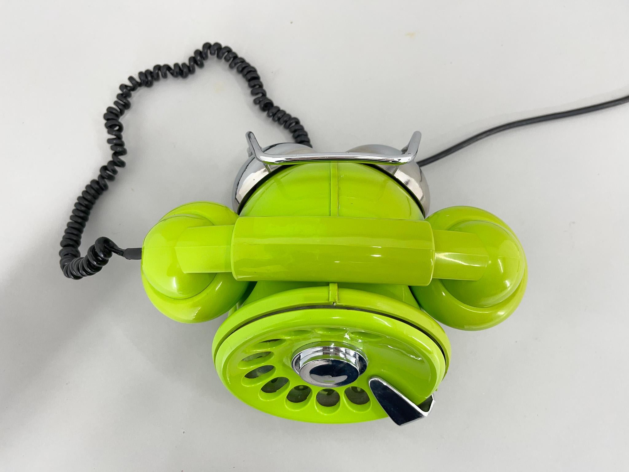 1970's Sergio Todeschini Bobo Telephone for Telcer, Italy For Sale 4