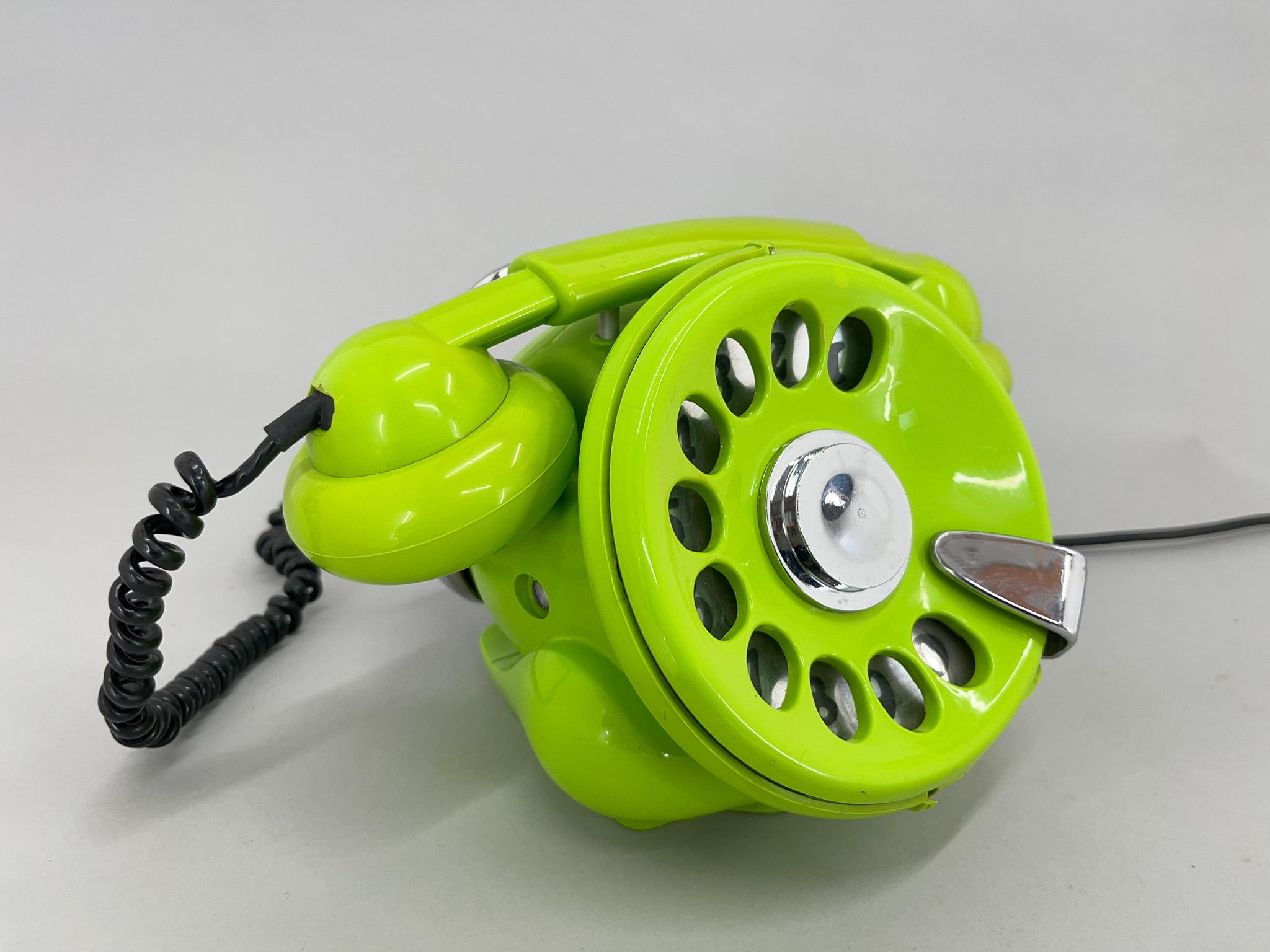 1970er Jahre Sergio Todeschini Bobo Telefon für Telcer, Italien (Ende des 20. Jahrhunderts) im Angebot