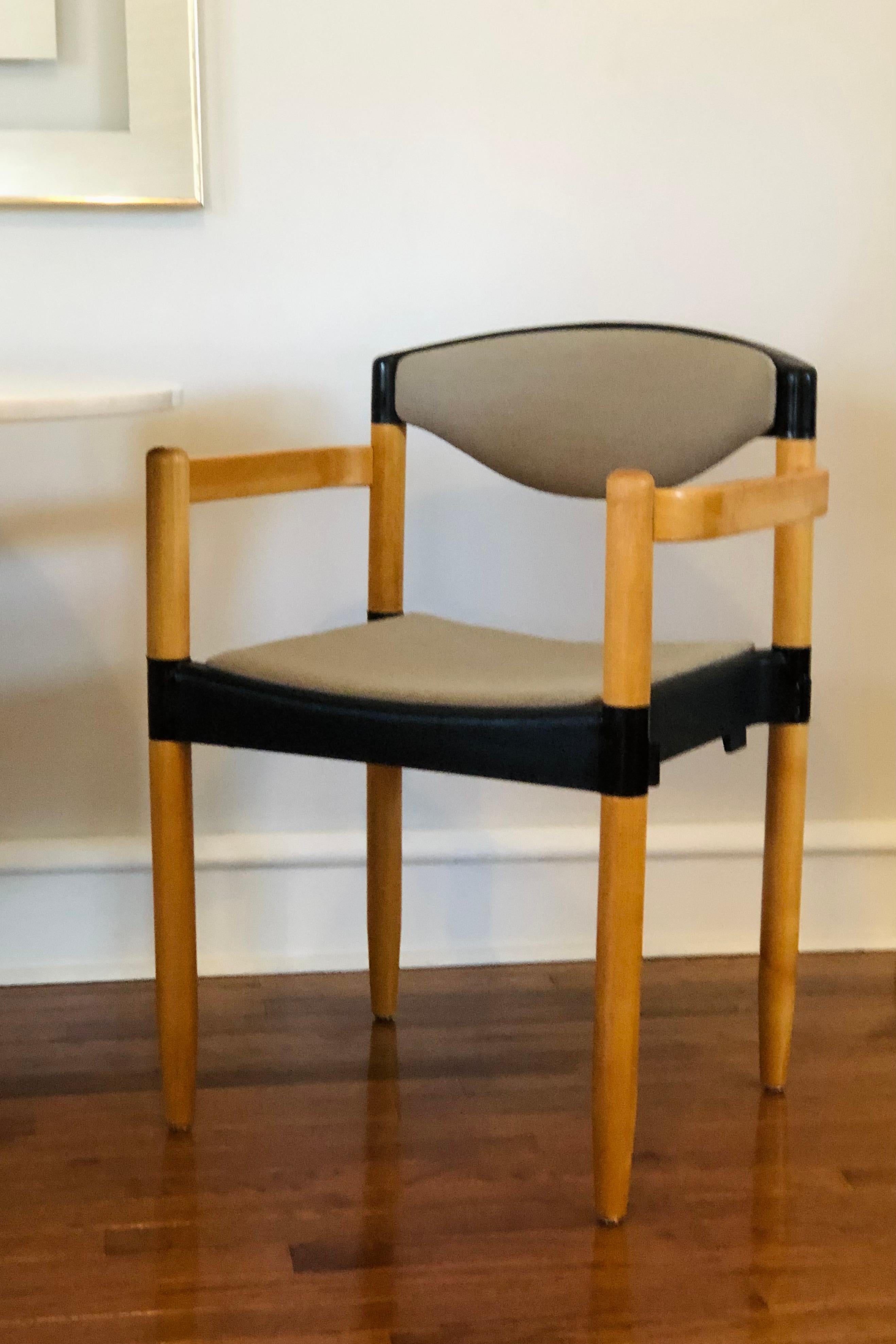 Post-Modern 1970s Set of 8 'Strax' Dining Chairs by Hartmut Lohmeyer for Casala, W. Germany For Sale