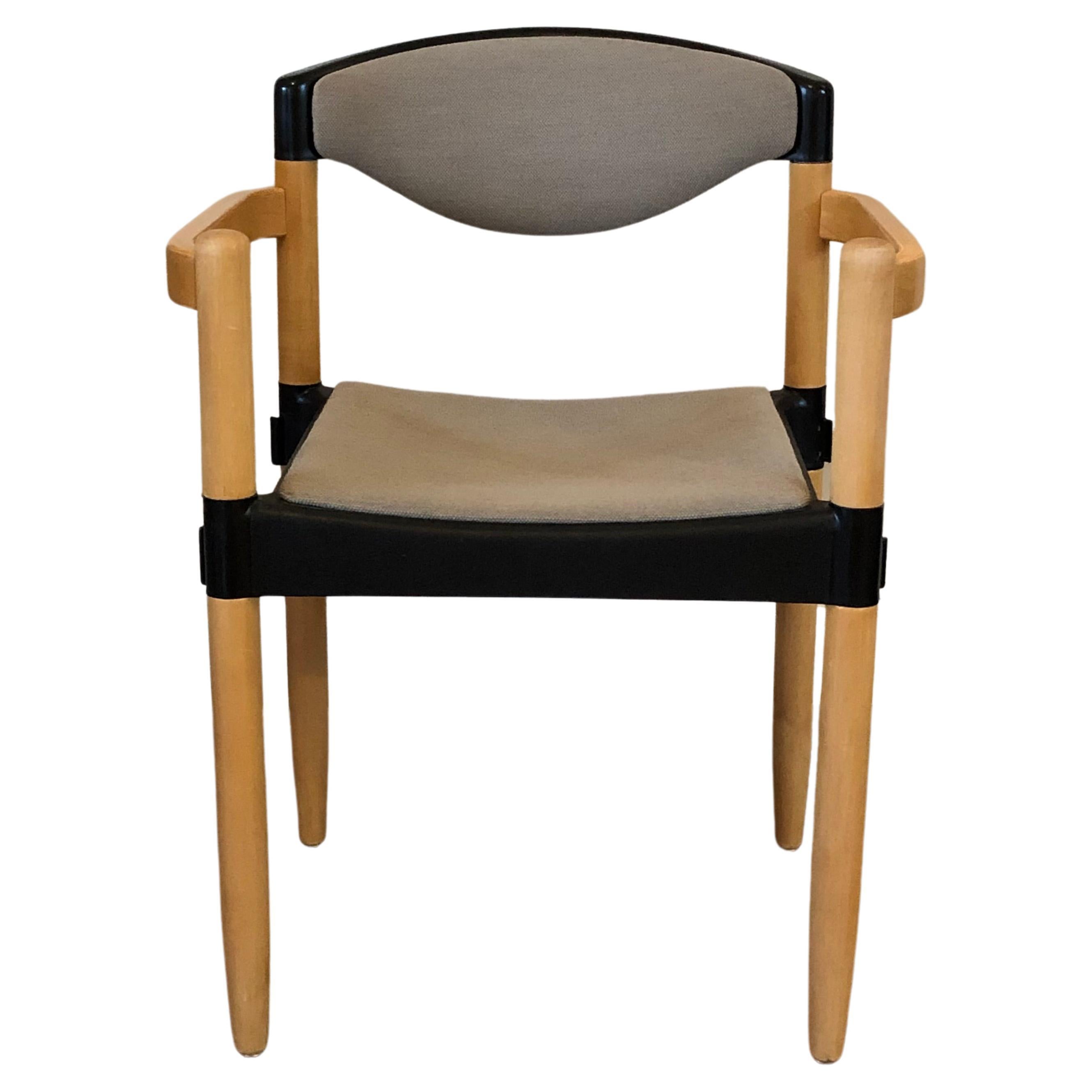 1970s Set of 8 'Strax' Dining Chairs by Hartmut Lohmeyer for Casala, W. Germany For Sale