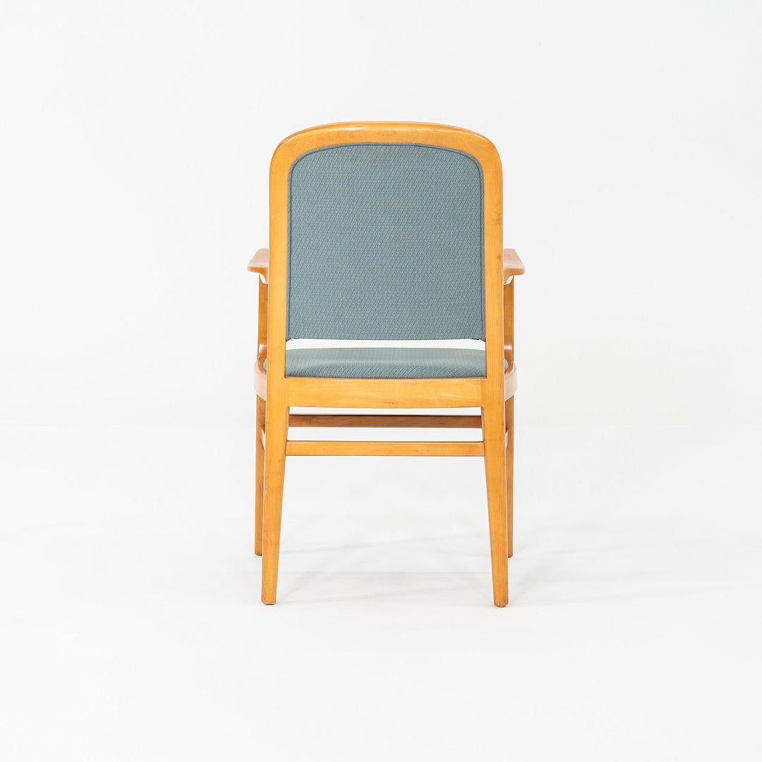 Ensemble de 12 fauteuils de salle à manger Jack Lenor Larsen Furniture en érable des années 1970 en vente 1