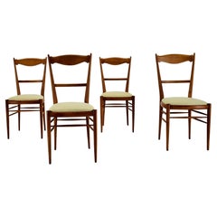 1970s Set of 4 Dining Chairs by Drevotvar, Czechoslovakia