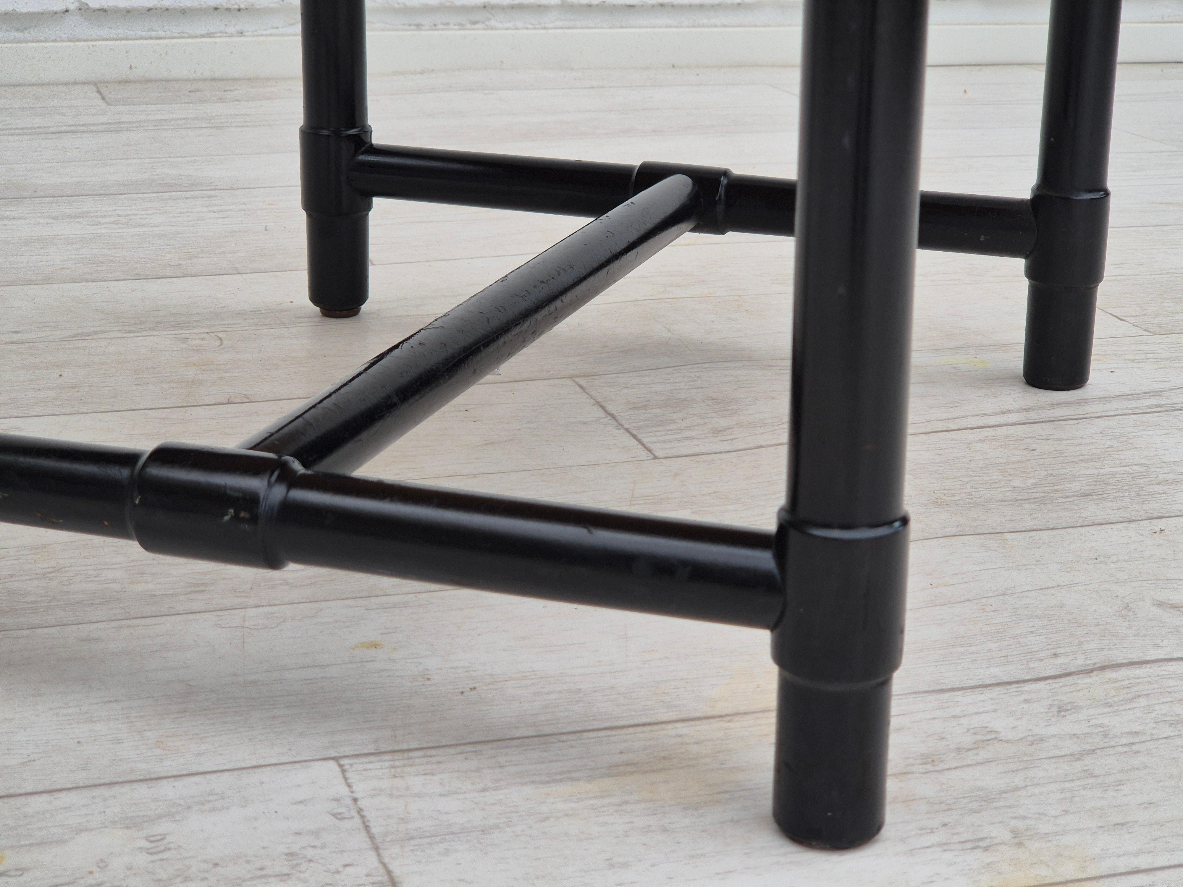 Años 70, conjunto de 4 sillones finlandeses de Lepokalusto, estado original, madera de abedul en venta 3