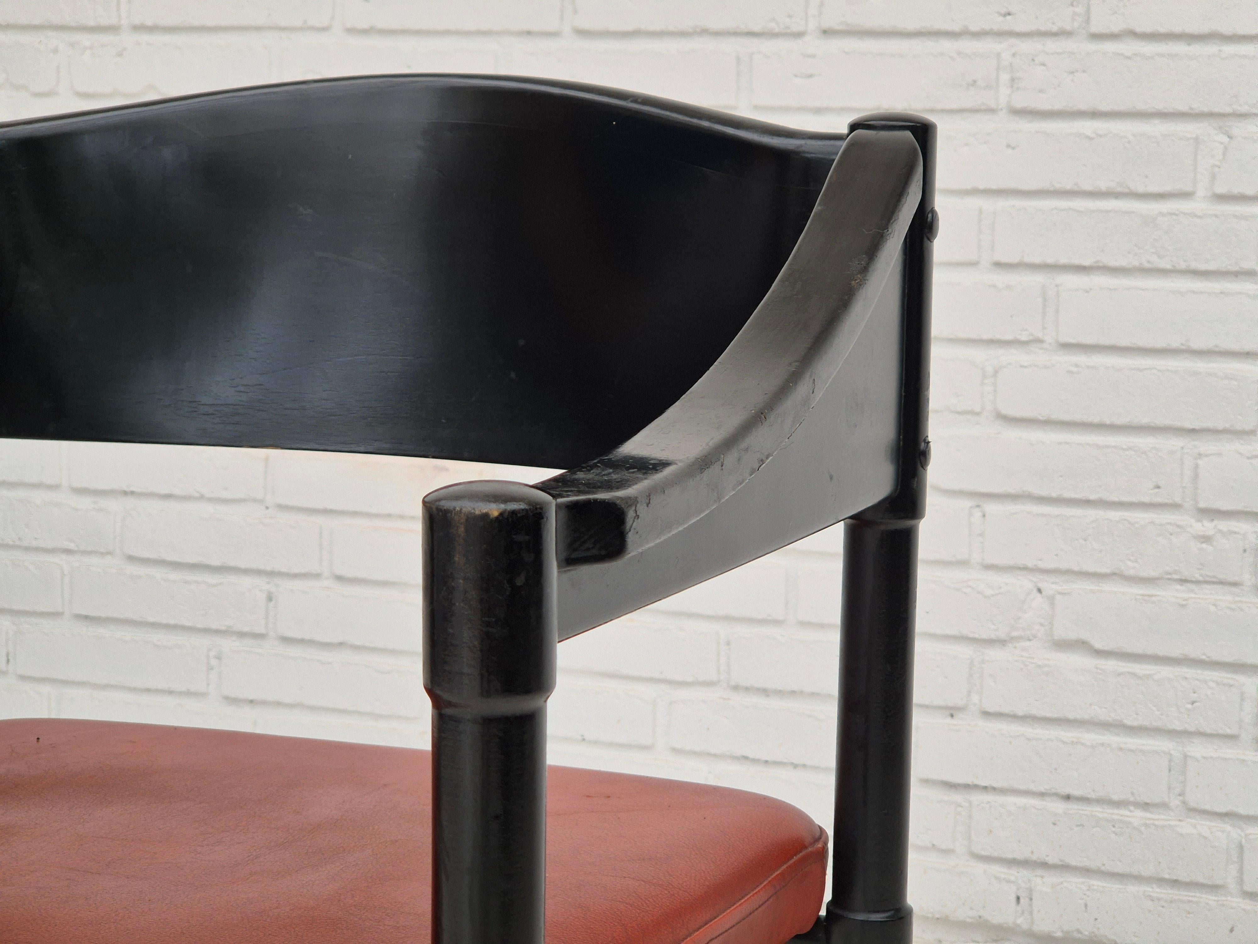 Años 70, conjunto de 4 sillones finlandeses de Lepokalusto, estado original, madera de abedul en venta 6