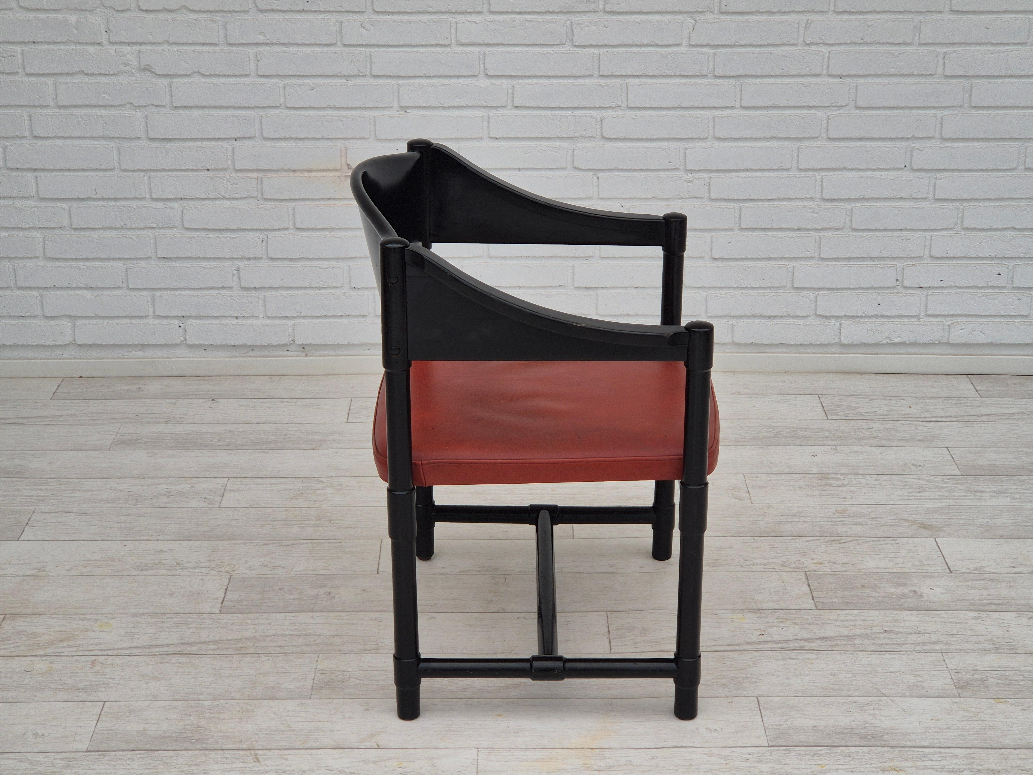 Años 70, conjunto de 4 sillones finlandeses de Lepokalusto, estado original, madera de abedul en venta 11