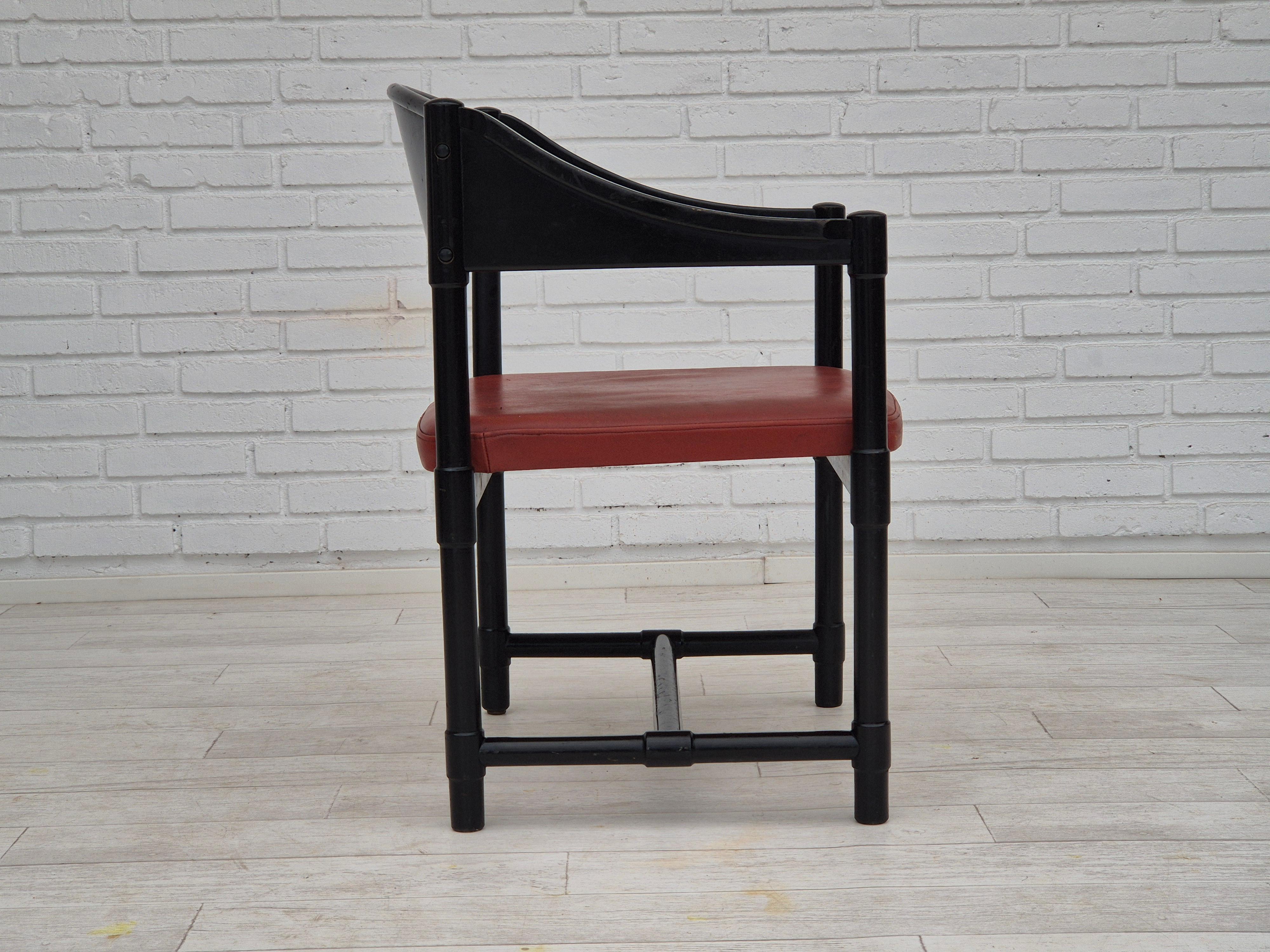 Años 70, conjunto de 4 sillones finlandeses de Lepokalusto, estado original, madera de abedul finales del siglo XX en venta