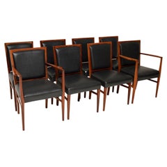 1970's Set of 8 Dining Chairs by Gordon Russell