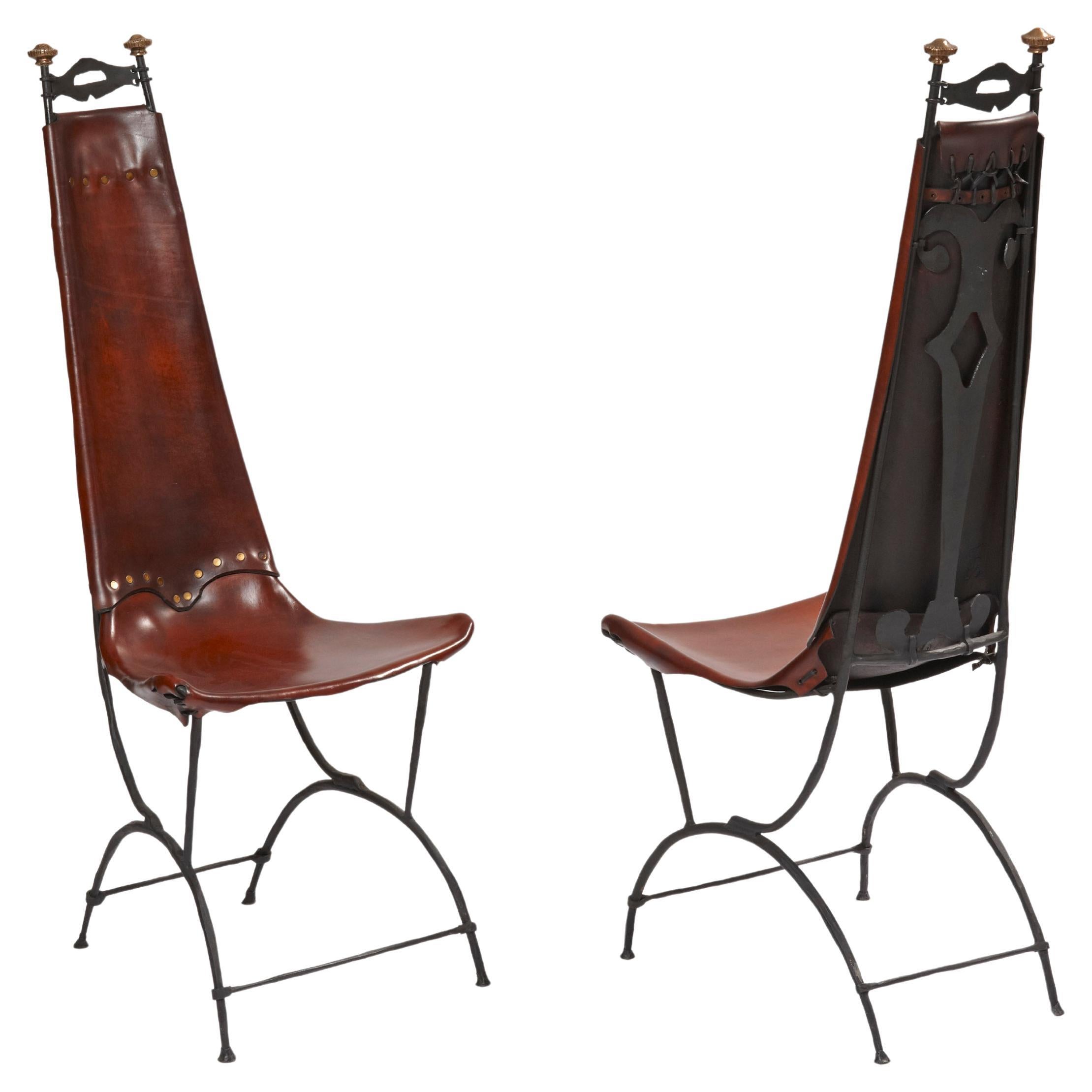 1970s, Set of 9 Chairs by Sido & François Thévenin