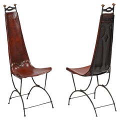 1970s, Set of 9 Chairs by Sido & François Thévenin