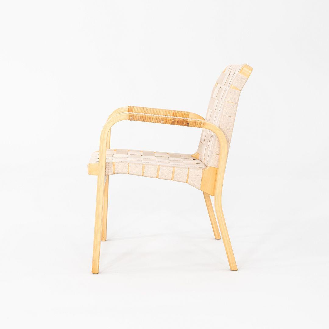 Finlandese Set di quattro sedie da pranzo degli anni '70 di Alvar e Aino Aalto per Artek Model 45 in vendita