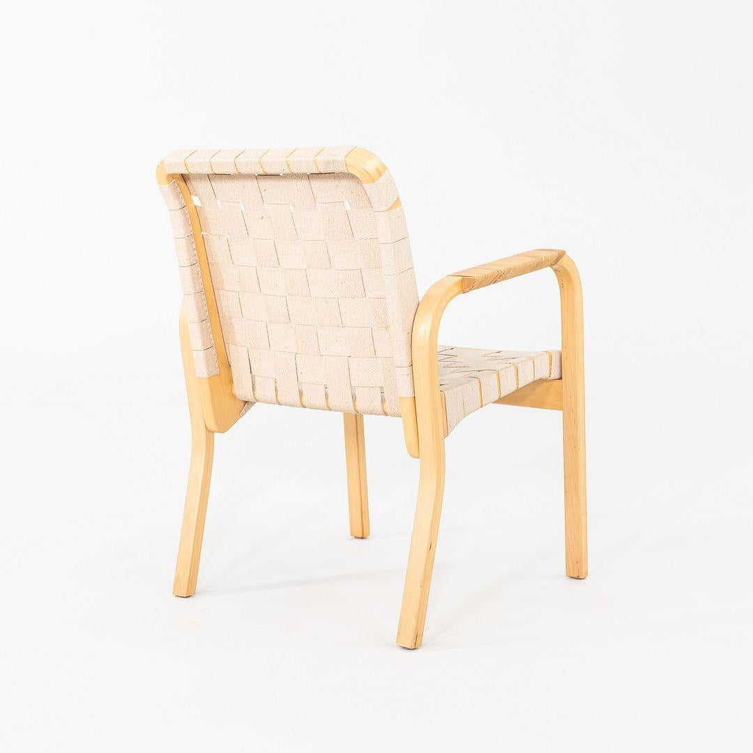 Fine XX secolo Set di quattro sedie da pranzo degli anni '70 di Alvar e Aino Aalto per Artek Model 45 in vendita