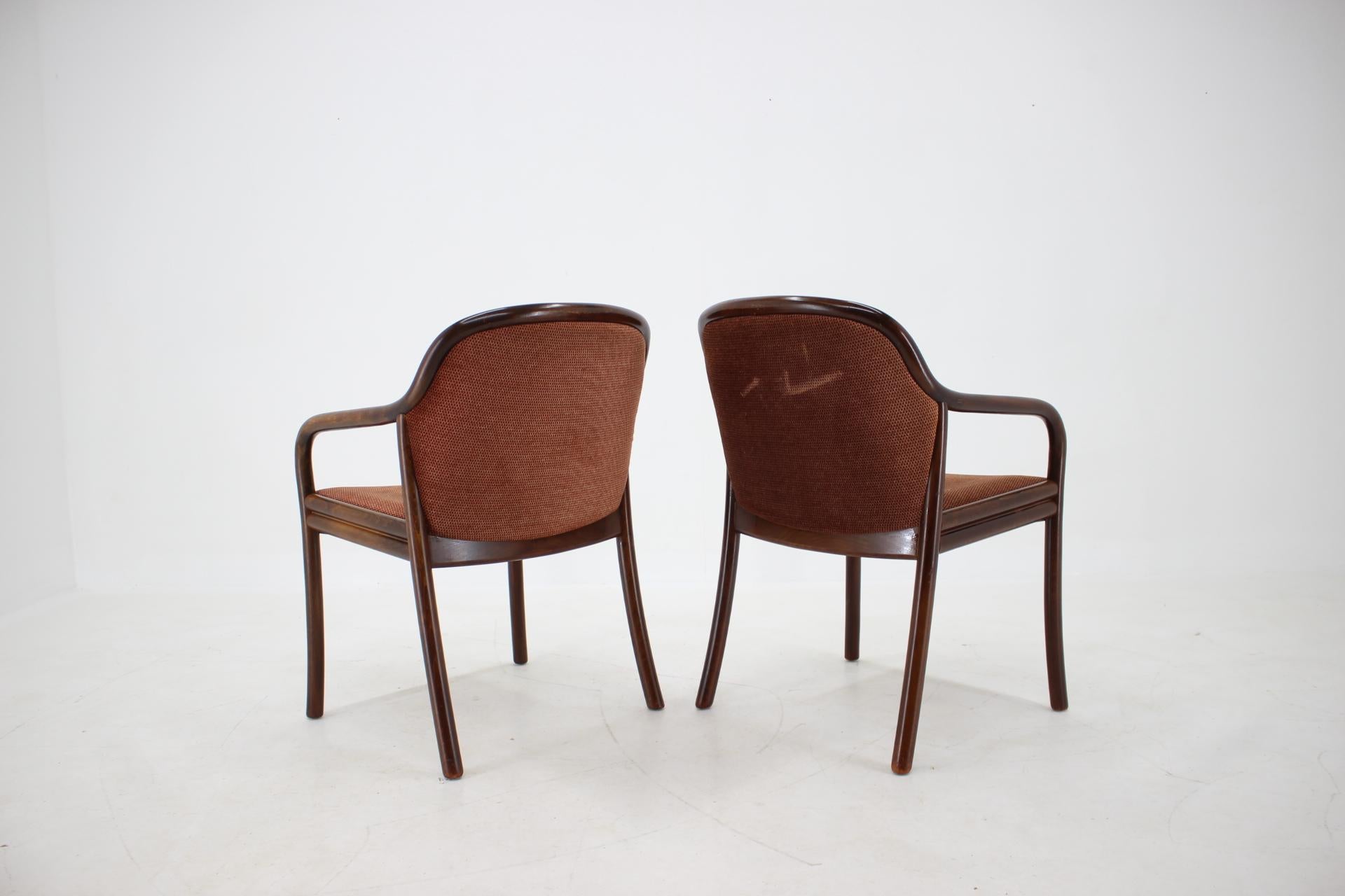1970s Set of Four Bentwood Armchairs, Germany 2