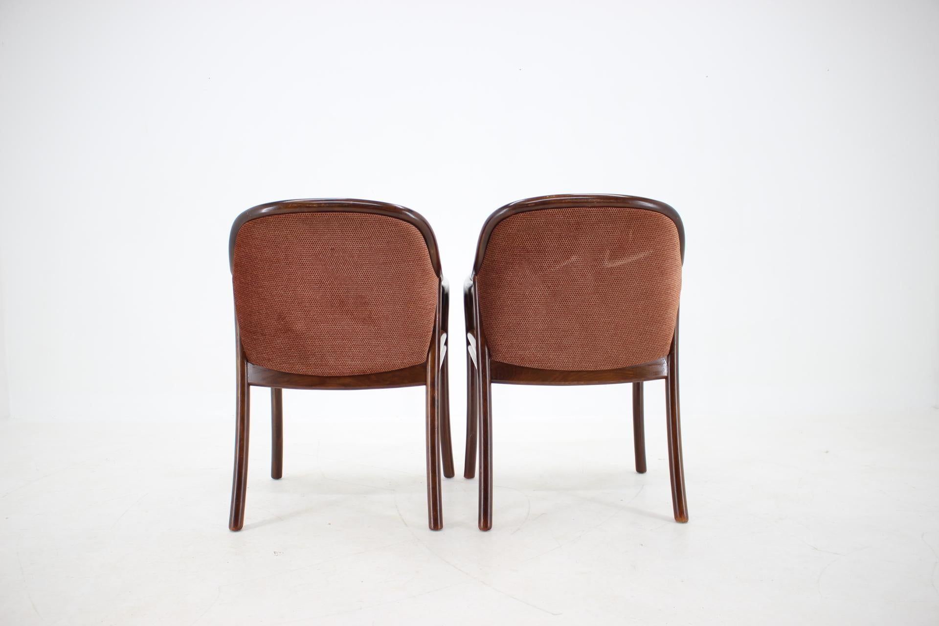 1970s Set of Four Bentwood Armchairs, Germany 3