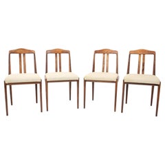 1970s Set of Four Dining Chairs by Drevotvar, Czechoslovakia
