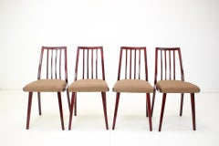 1970s Set of Four Dining Chairs by Jitona, Czechoslovakia