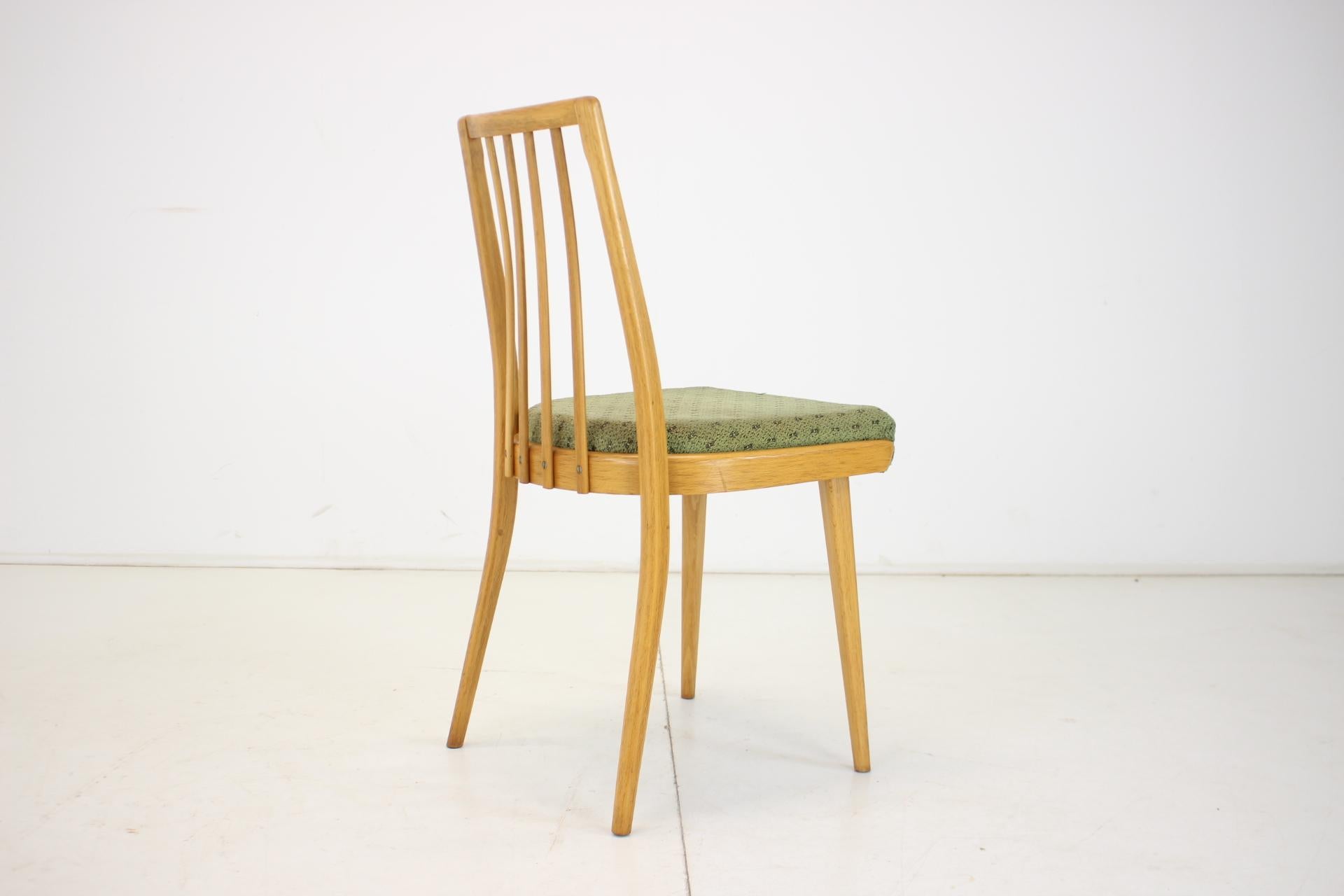 1970s Set of Four Dining Chairs by Ton, Czechoslovakia For Sale 1