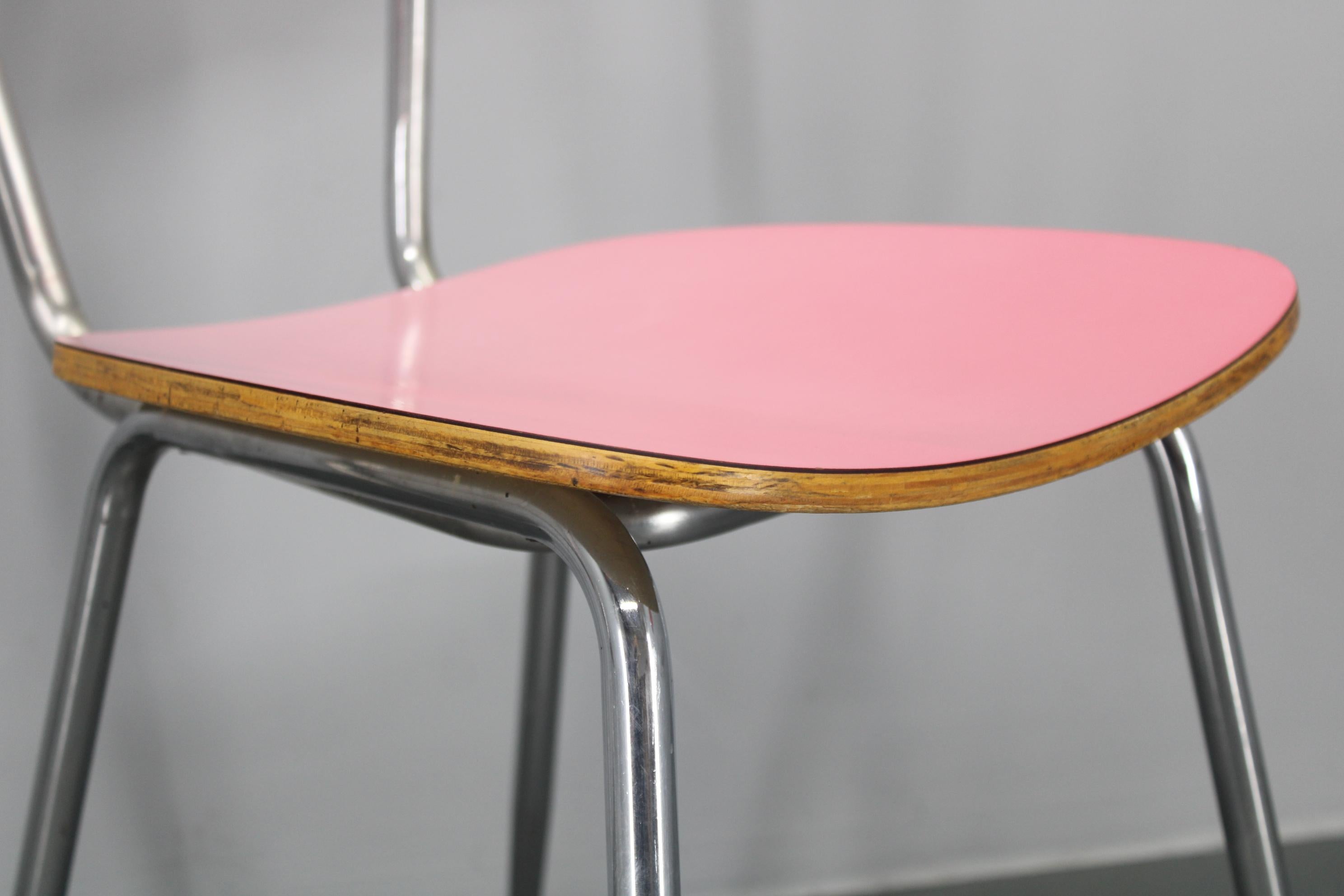 1970s Set of Four Dining Chairs , Italy 9