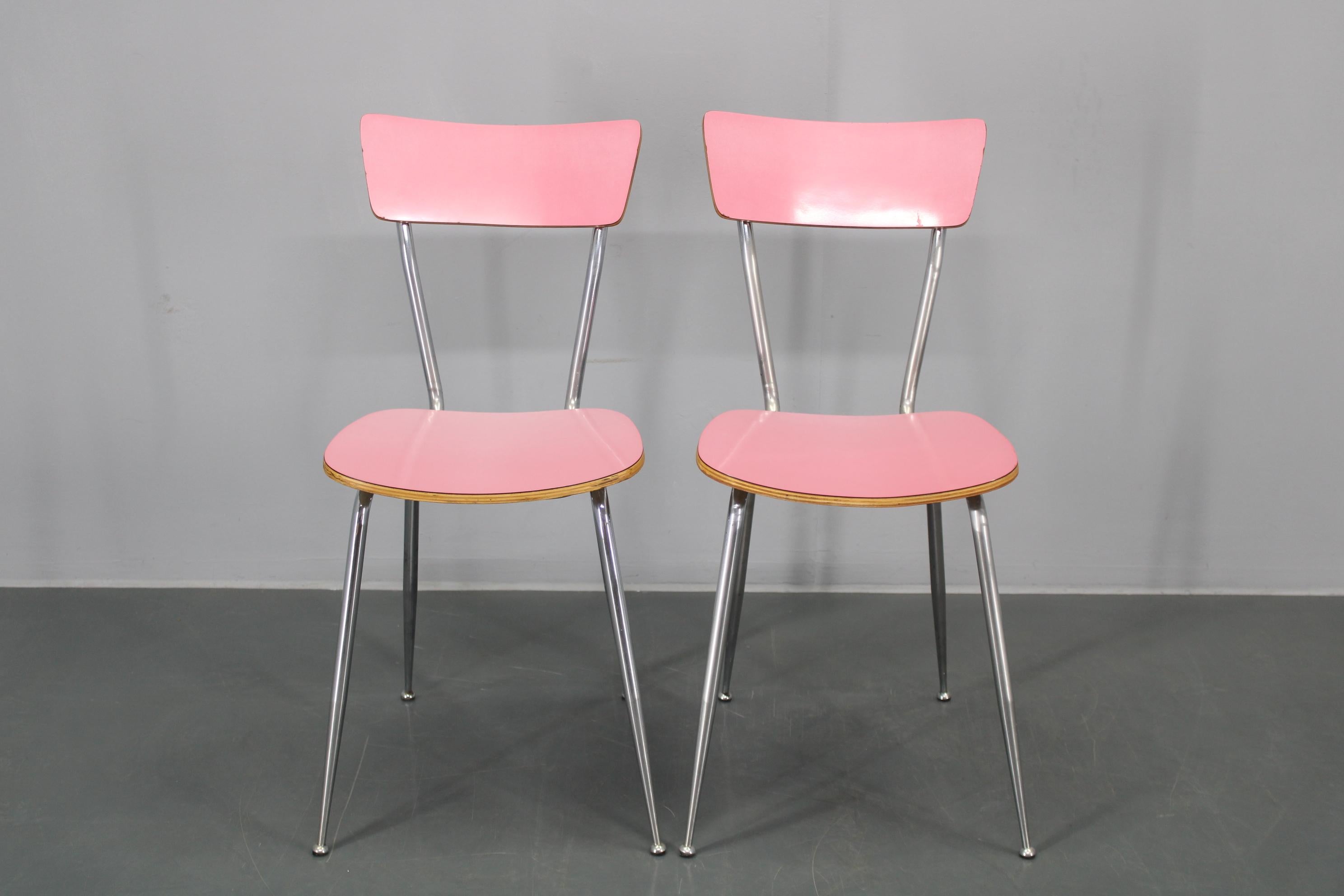 1970s Set of Four Dining Chairs , Italy 10