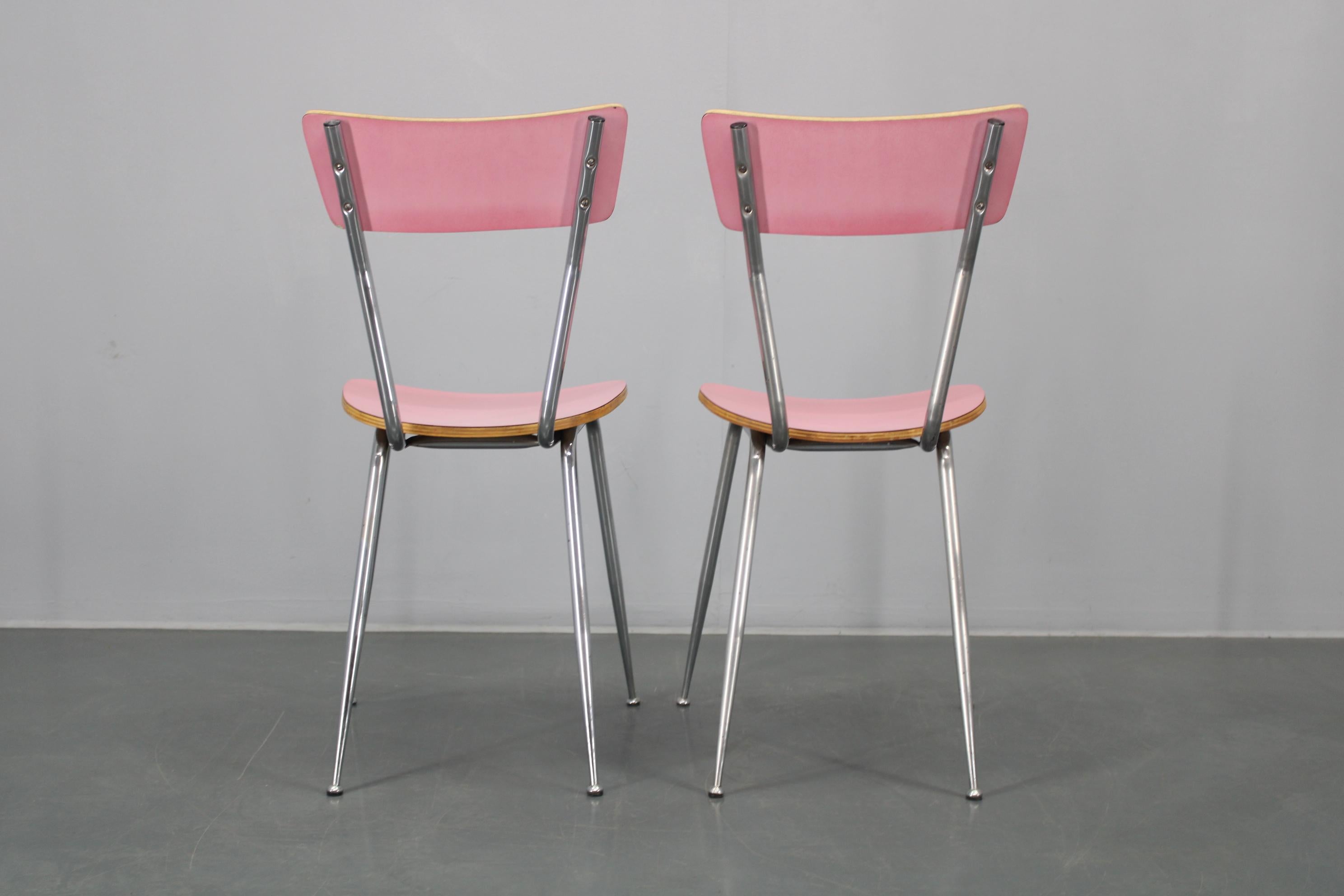 1970s Set of Four Dining Chairs , Italy 13