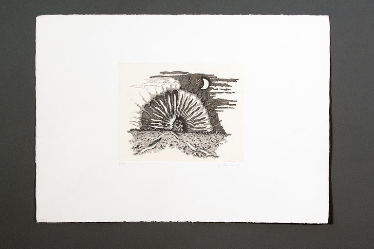 Modern Set of Six Esoteric Numbered Engravings by Alfredo Di Prinzio ...