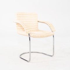 1970s Set of Six Giovanni Offredi for Saporiti Italia Lens Dining Arm Chairs