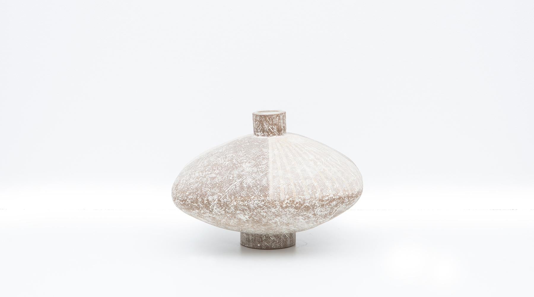 Rare 1970s Set of Three Ceramic Vases by Claude Conover 10