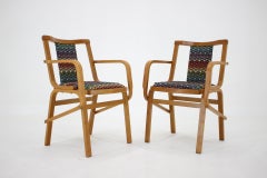 1970s Set of Two Rare Armchairs by Ton, Czechoslovakia