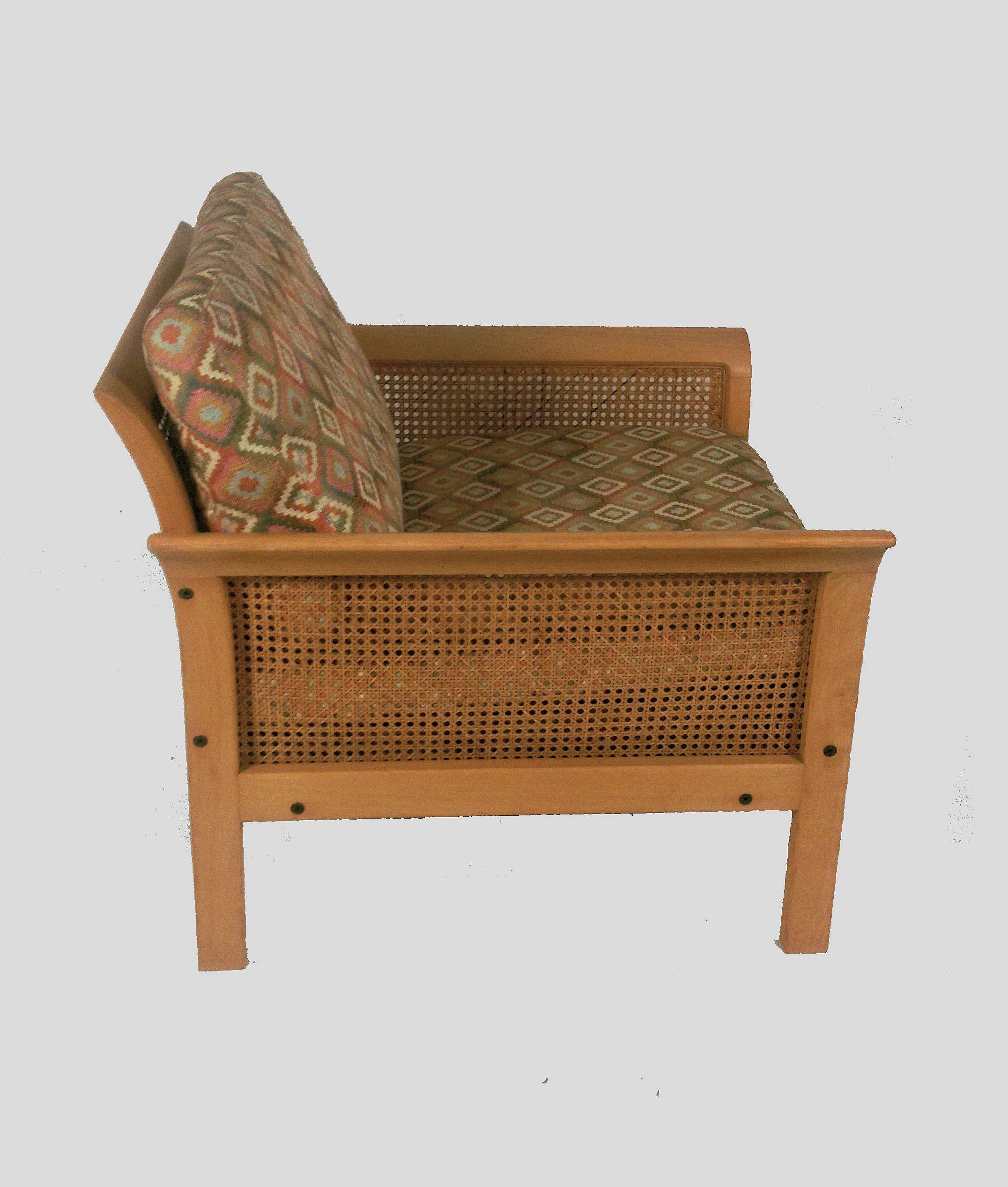 Juego de dos sillones suecos Arne Norell Rotang, años 70, de Norell en venta 1