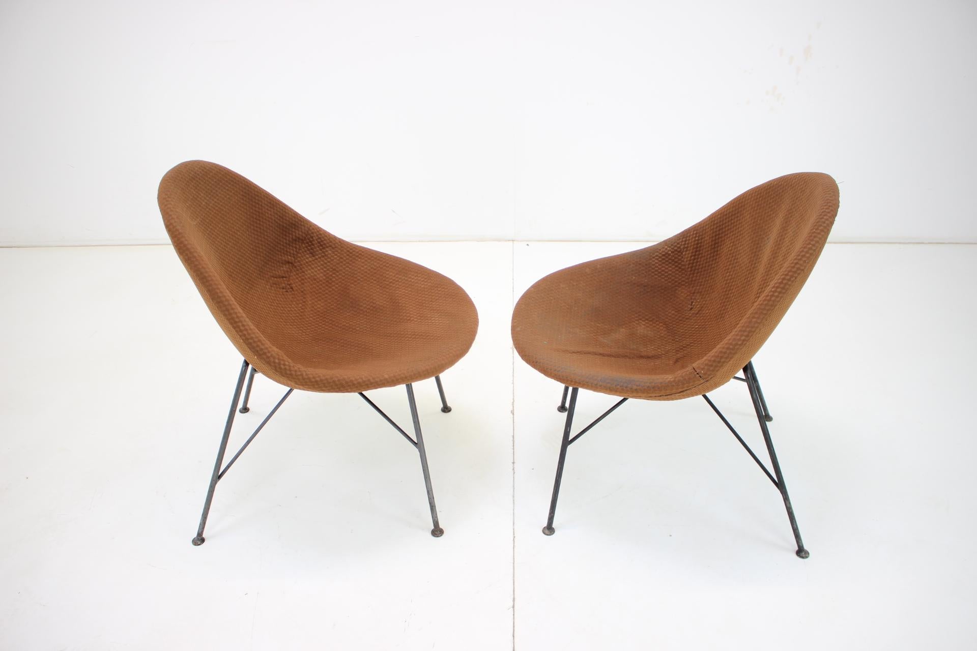 1970s Shell Chair, Set of 2 For Sale 3