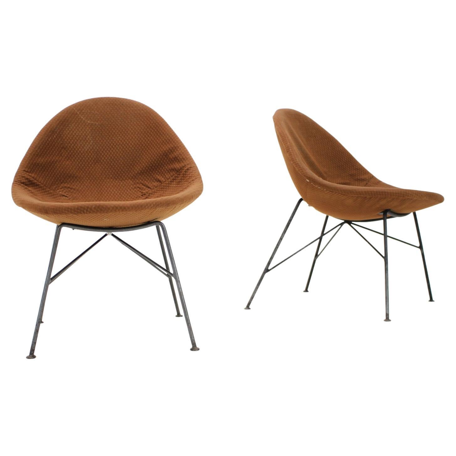 1970s Shell Chair, Set of 2 For Sale