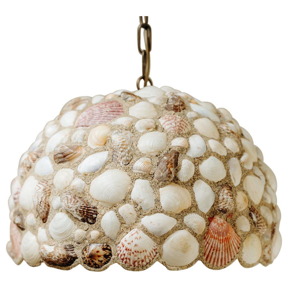 Pendentif en coquillage des années 1970 ... en vente