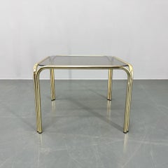 1970s Side or Coffee Table with Smoked Glass, Germany
