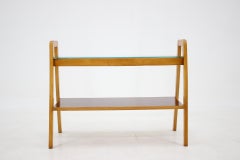 1970s Side Table or TV Rack, Czechoslovakia