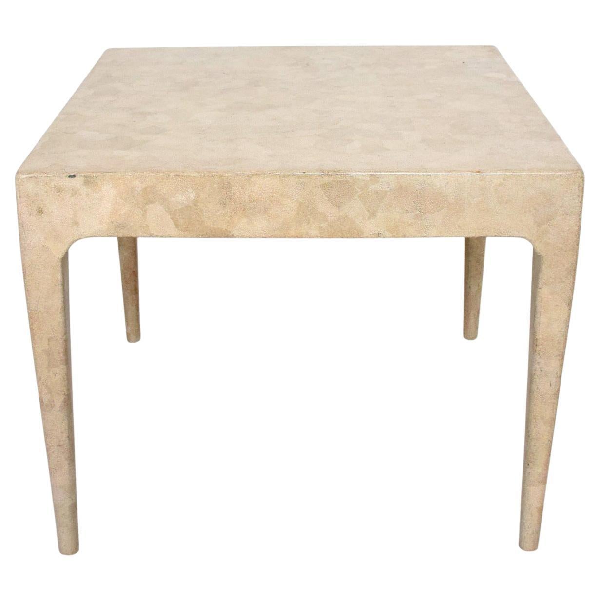 1970s Side Table Tessellated Stone after Aldo Tura