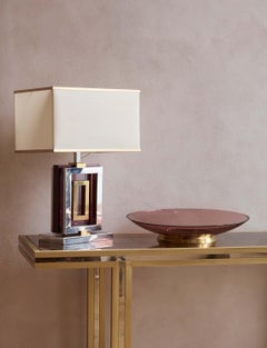 Lampada da tavolo italiana degli anni '70 firmata Romeo Rega