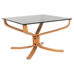 1970s Sigurd Ressell for Vatne Mobler Falcon Side Table