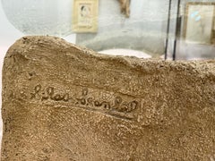 1970's Silas Seandel Cast Solid Resin Desk or Dining Table - SIGNED