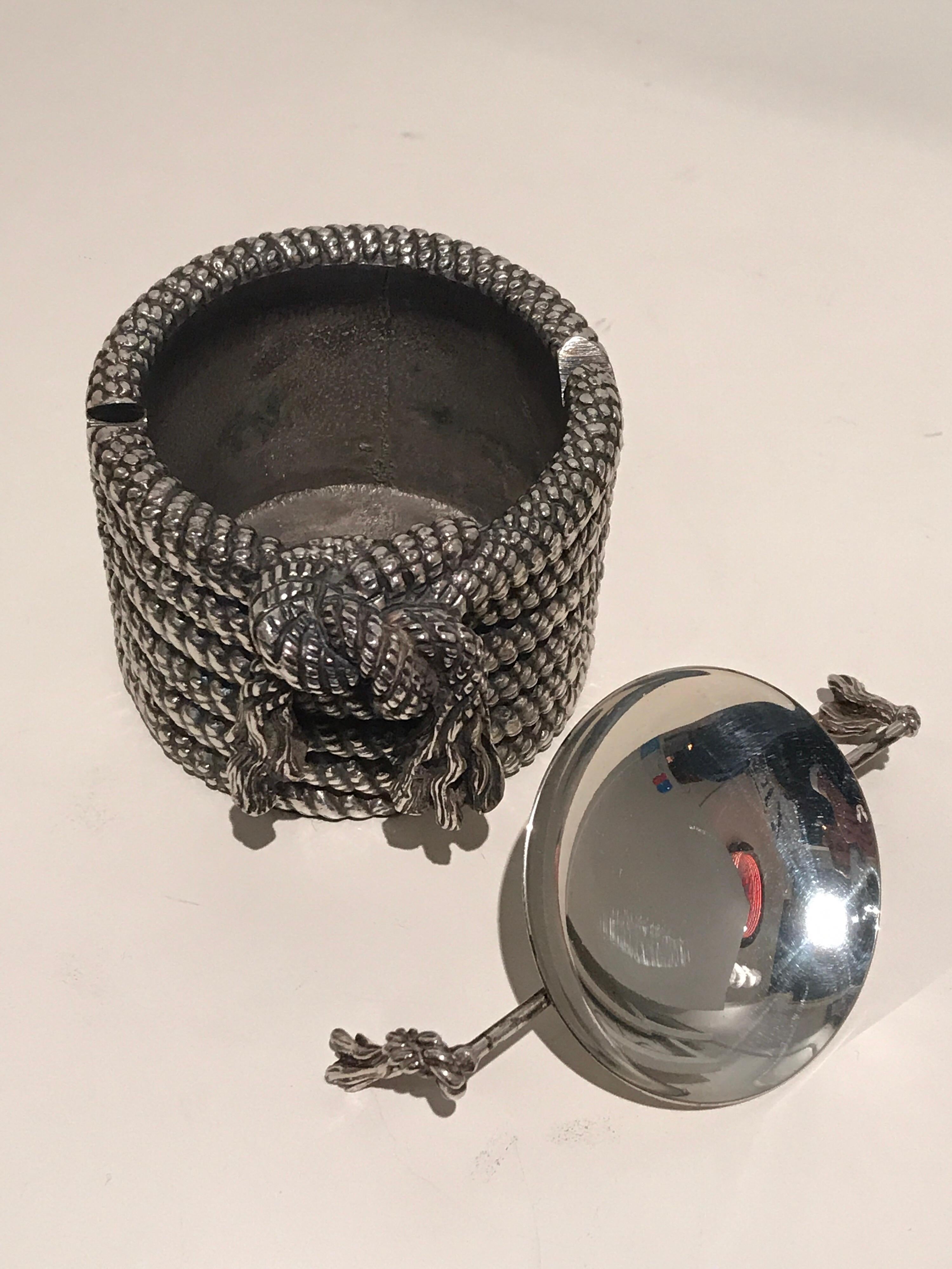 1970s Silver Cord Ashtray 2