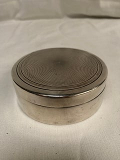 1970's Silver plated boxe by Puiforcat