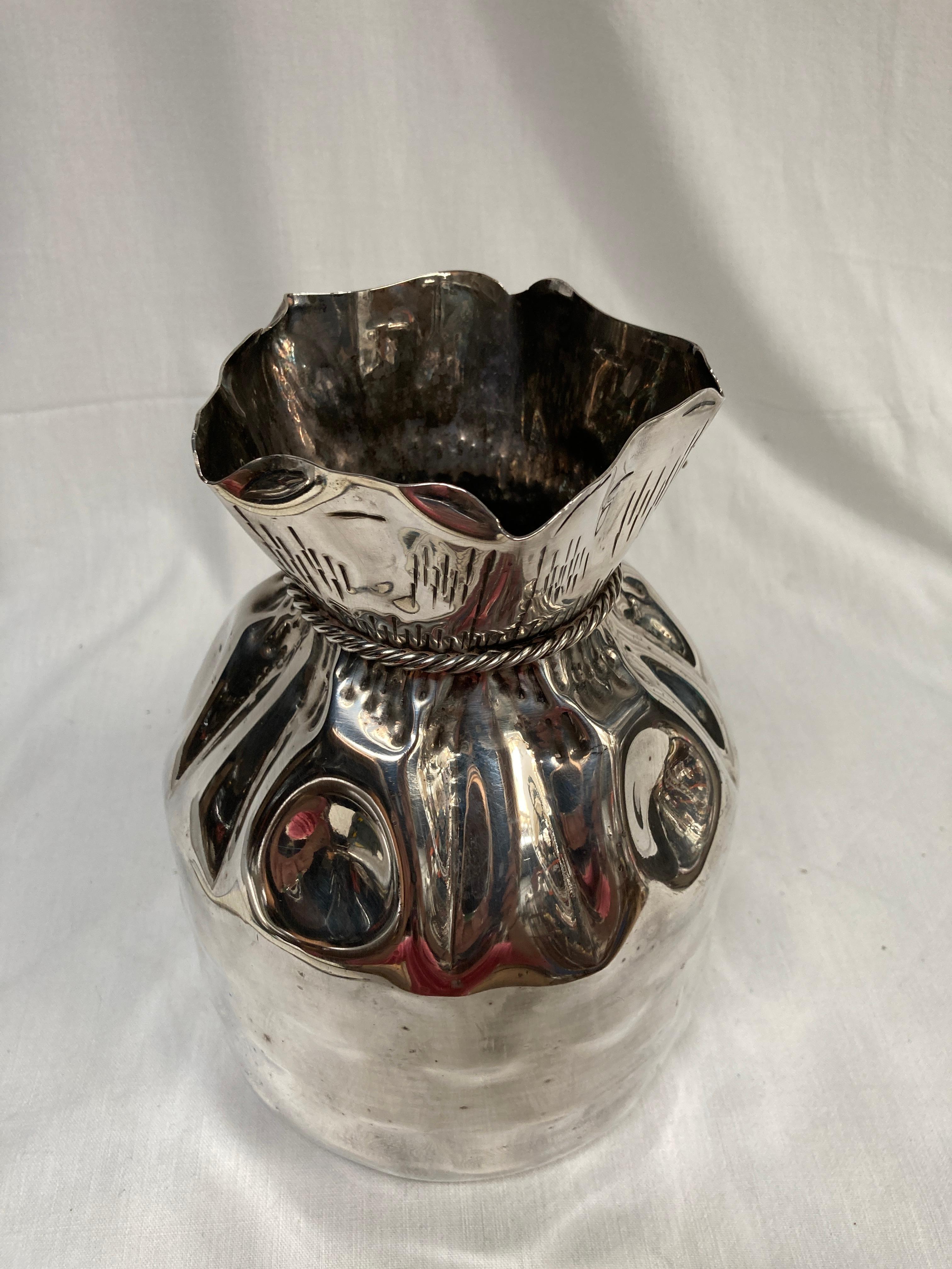 Placcato argento Vaso 
