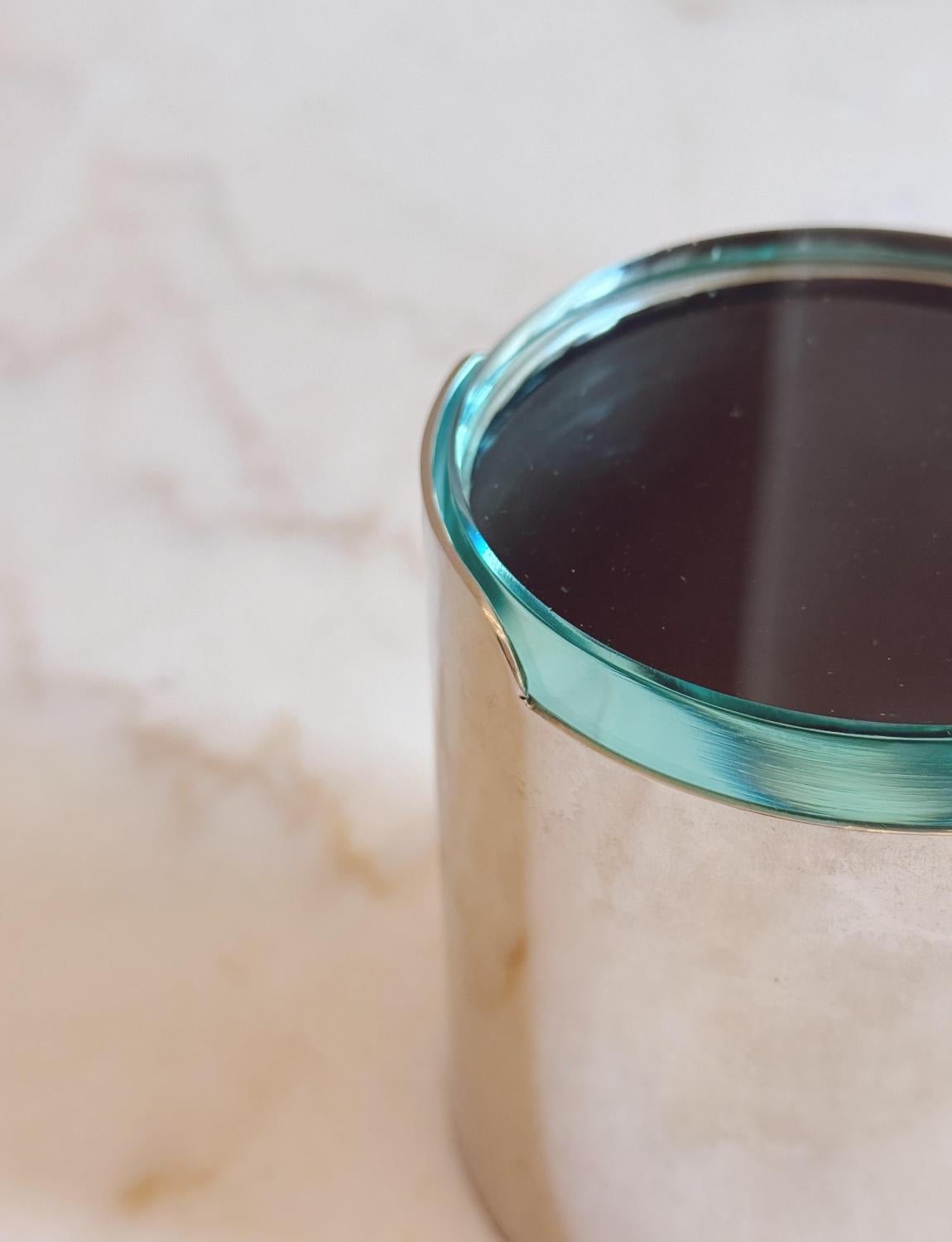 Termo y jarra de café Sabattini plateados de los años 70 en Bueno estado para la venta en Florence, Tuscany