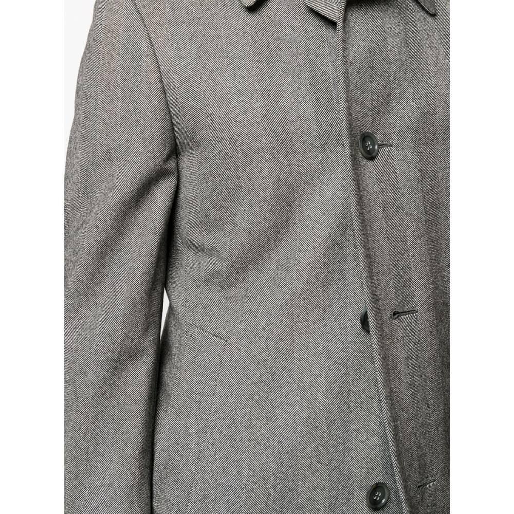 Men's 1970s Simon Ackerman Herringbone Coat