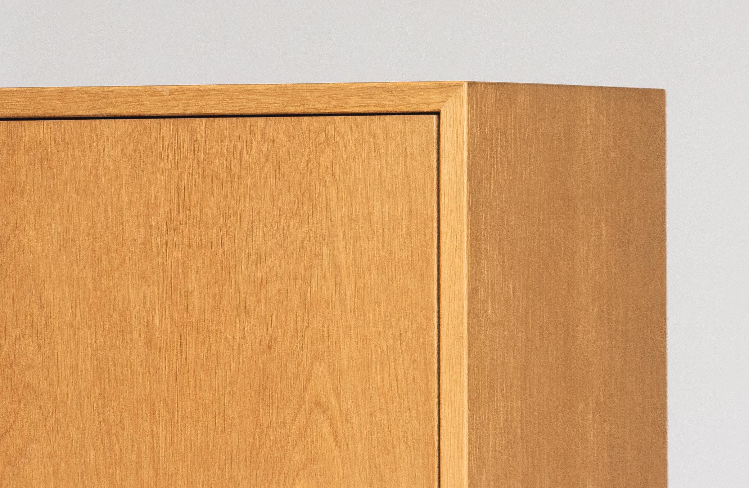 1970s, Slim Oak Cabinet or Buffet by Børge Mogensen for Karl Andersson, Sweden 6