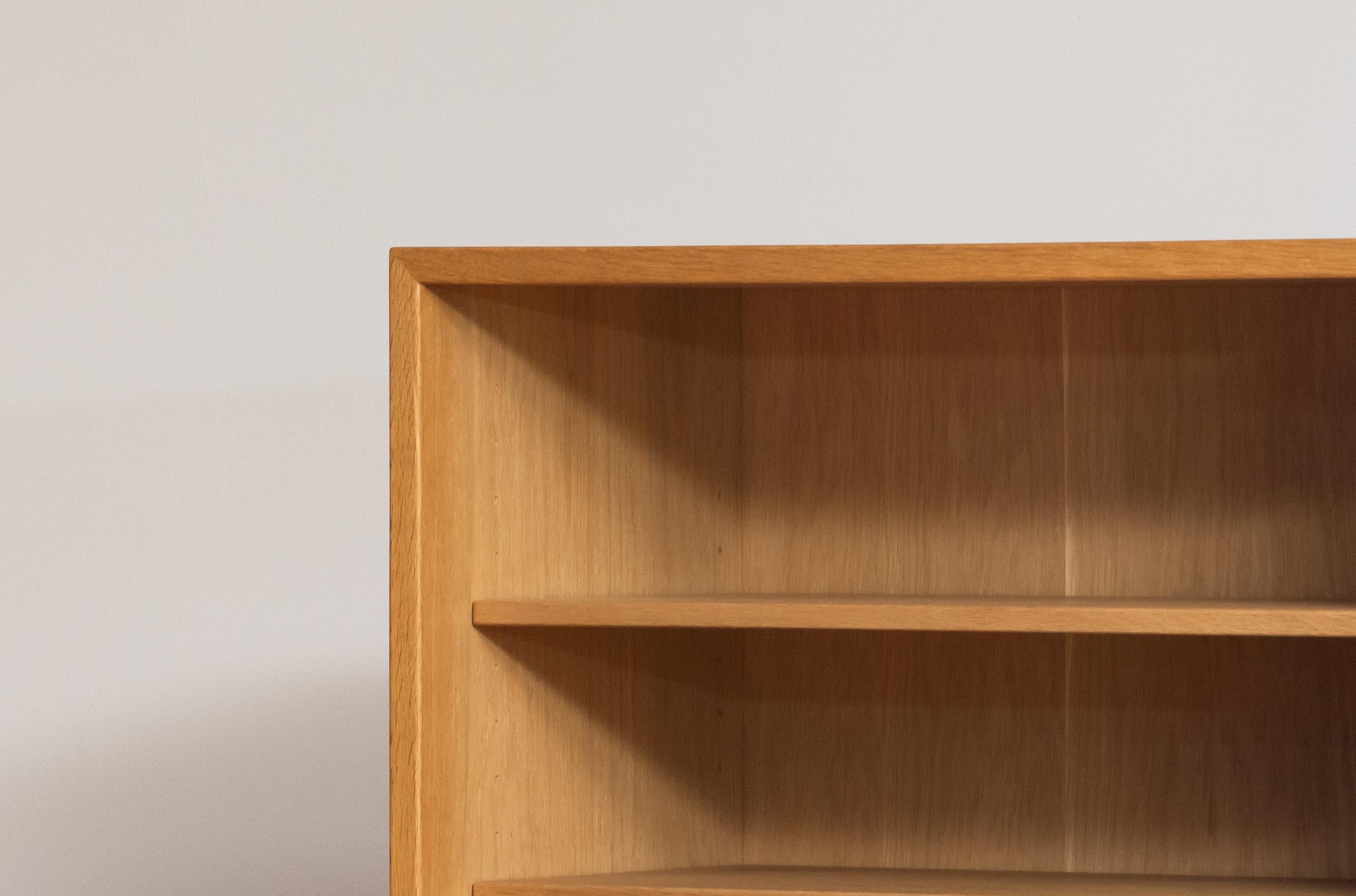 1970s, Slim Oak Cabinet or Buffet by Børge Mogensen for Karl Andersson, Sweden 8