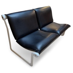 1970s Sling Settee by Bruce Hannah and Andrew Morrison for Knoll