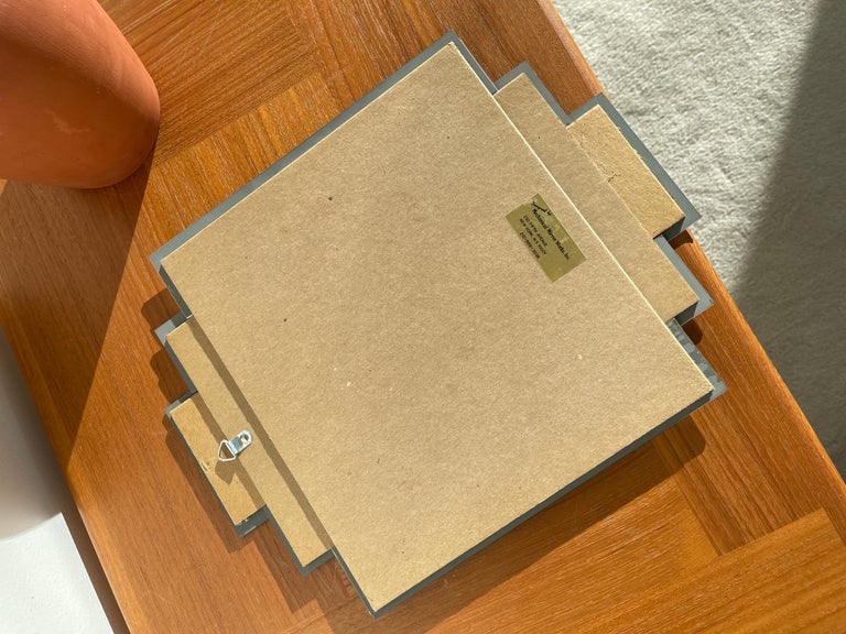 1970s Small 5Panel Mirror Made in New York City by Mechanical Mirror Works at 1stDibs